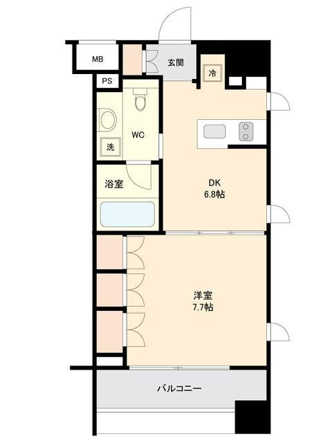 TLRレジデンス両国の間取り