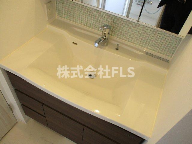 北区赤羽２丁目の賃貸マンションの洗面所
