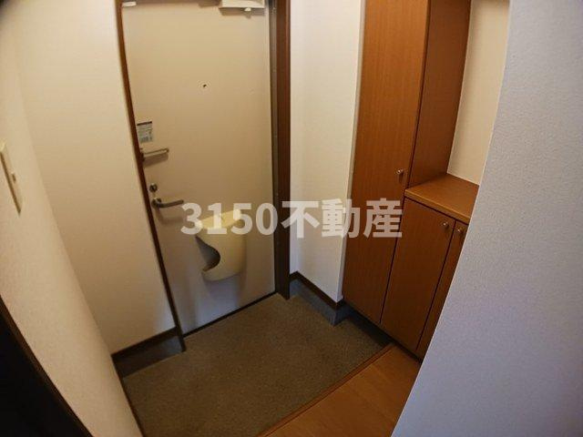 レスポワールオオノの玄関|ゆったりとした玄関です