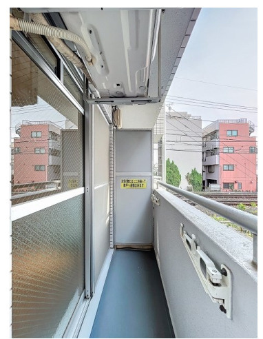 メインステージ井荻駅前のバルコニー