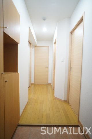 熊本市中央区新大江２丁目の賃貸マンションの玄関