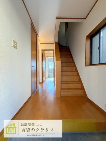 久世築山町170-25（ガレージ付き）貸家の玄関