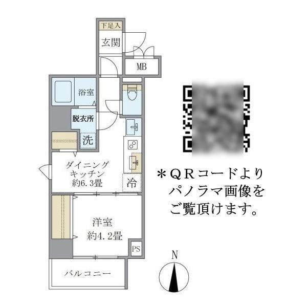 シティフォレスト森下の間取り