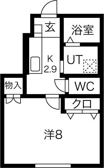 SUN PALACE北上 IVの間取り