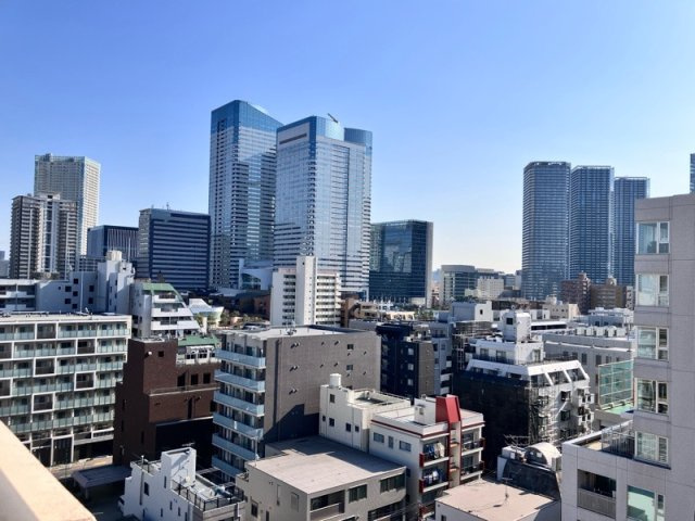エルステージ月島アトラージュの展望|エルステージ月島アトラージュ：南西向きにつき陽当り良好！