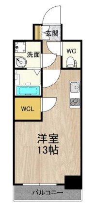 PHOENIX難波EASTの間取り