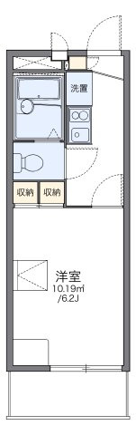 レオパレスウイング　ポートの間取り