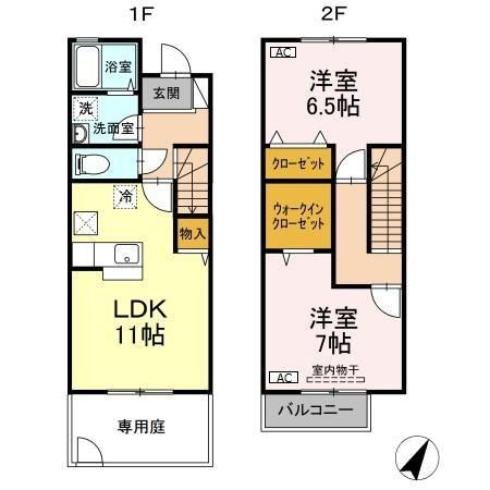 コージーコート大福の間取り