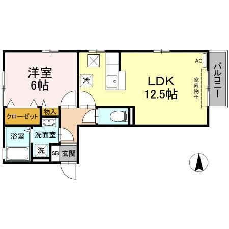 トゥ　アニモの間取り