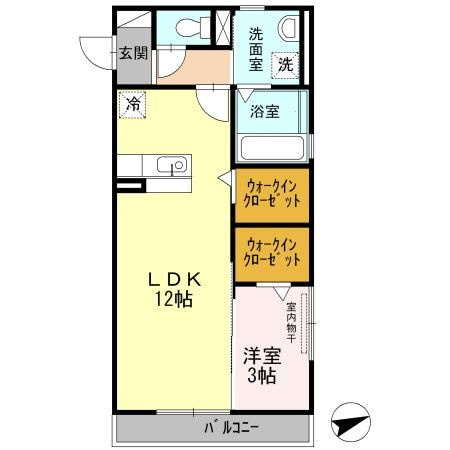 ステラⅡの間取り