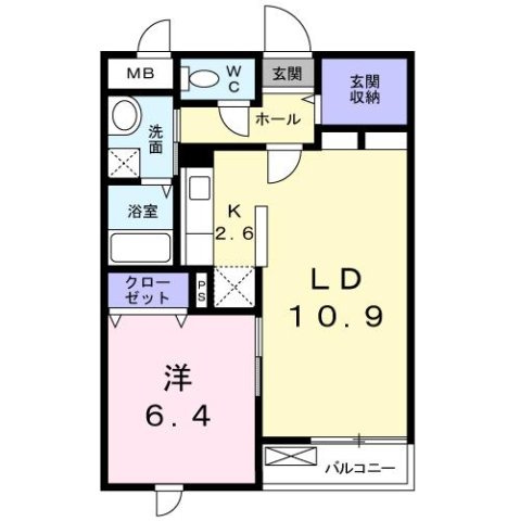 ラ　ルーチェの間取り