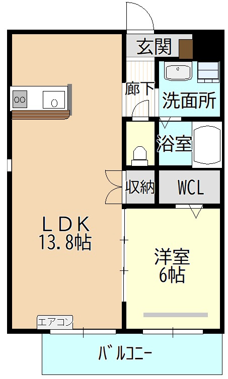 エミネンスⅢの間取り