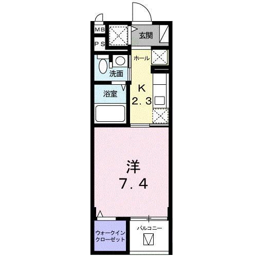 フレイム　タウアの間取り