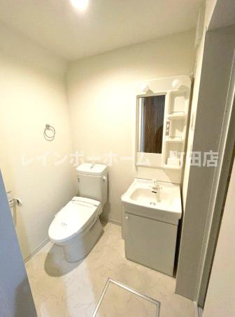 サンレジデンス東中野※初期費用分割後払いサービス利用可能物件の独立洗面台
