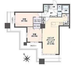 【間取り】 | 晴海アイランドトリトンスクエアビュータワー