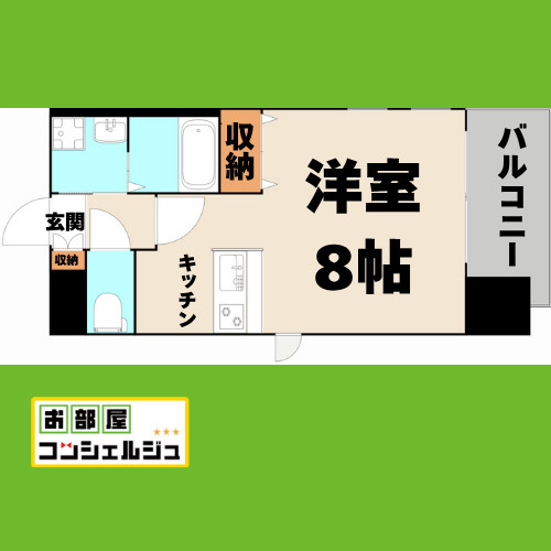 プレサンス新栄デコールの間取り