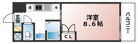 LUXENA UMEKOJI-KYOTONISHI（ラグゼナ梅小路京都西）の間取り