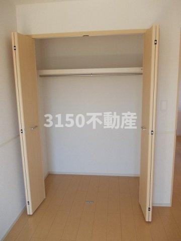 コンフォート中鶉Ⅱの収納|収納スペース豊富です