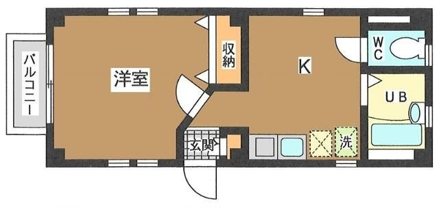 アルベリーノ西日暮里の間取り|間取りです。
