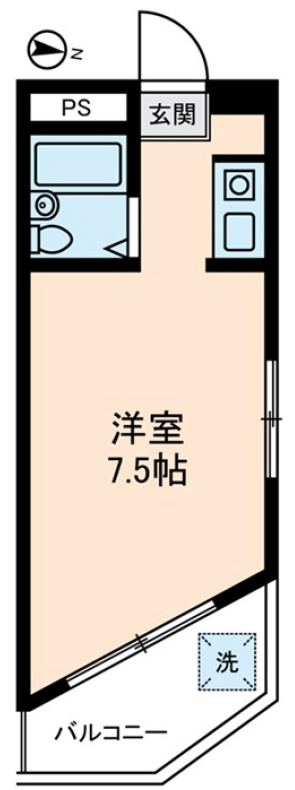ドウェル砂川の間取り