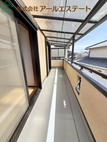 加古川市東神吉町西井ノ口　　JR「宝殿駅」徒歩18分のバルコニー