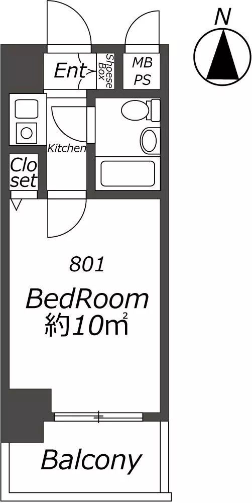 AP792 レクセル新子安の間取り