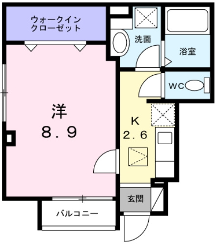 パインヒルズの間取り