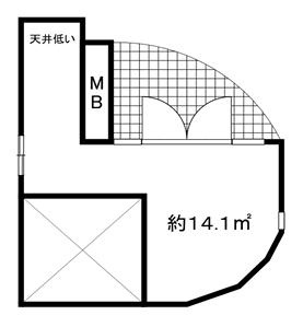 【間取り】 | ハイライフ小河通Ⅳ