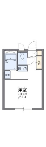 レオパレスビクトワールの間取り