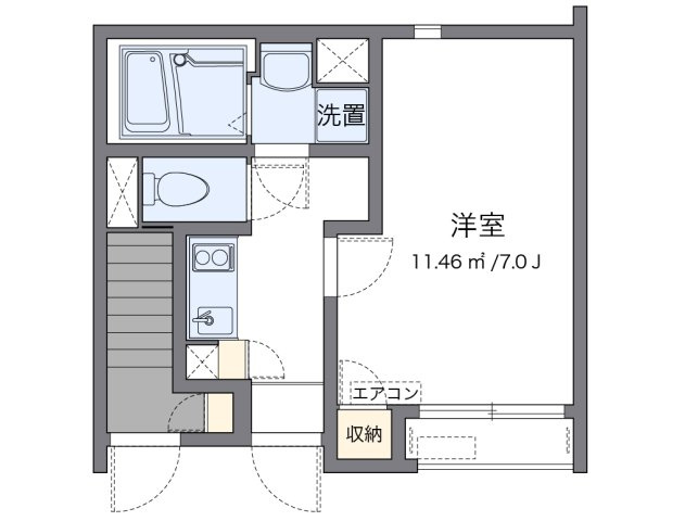 クレイノセゾン　コーボーの間取り|代表的な間取のため実際の間取とは異なる場合があります