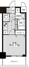 エスリード弁天町南の間取り