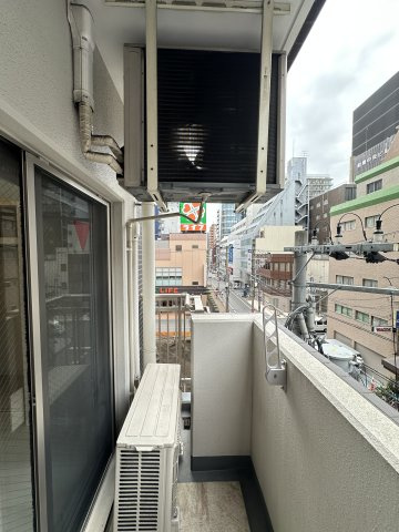 フロンティアコート堺筋本町(旧 ノーブルコート堺筋本町)のバルコニー
