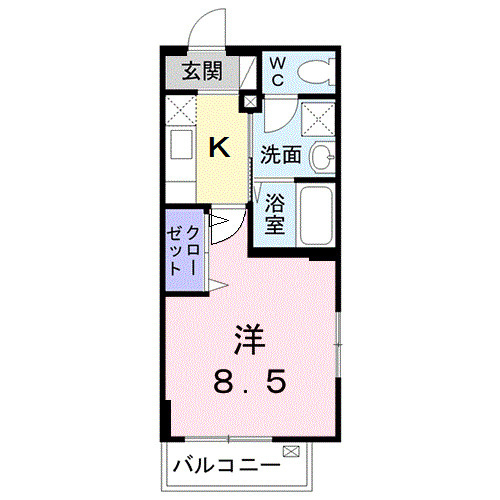 ユイマール三ノ輪の間取り