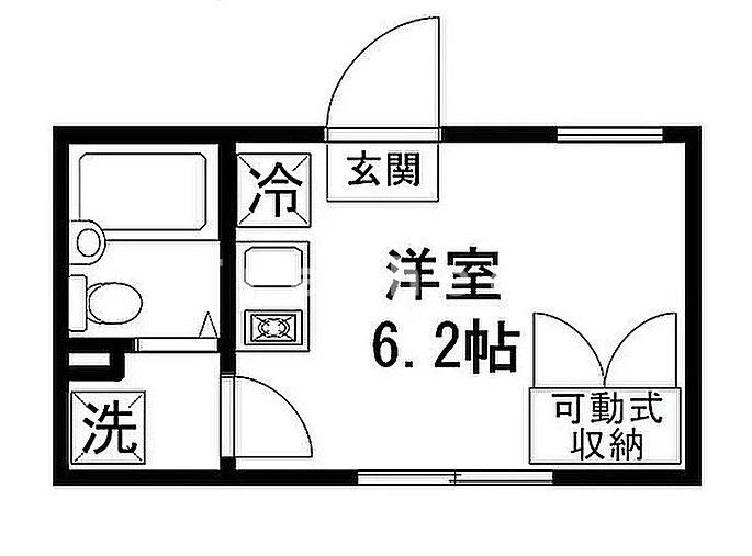 D-BASE日暮里の間取り