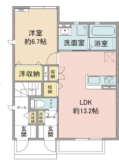 ハーブスカモミールの間取り