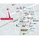 プラウドフラット仙川Ⅱの地図