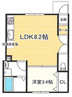 リープラスたつの大道の間取り