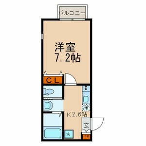 キャメル秋津Ｖの間取り