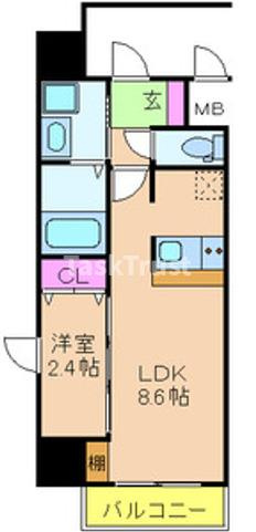 【間取り】 | ONLYONE天六