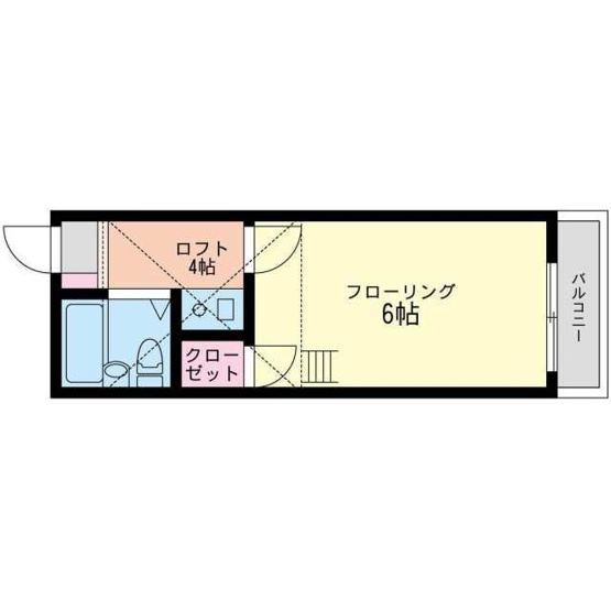 【間取り】 | キャッスル入江　Ａ