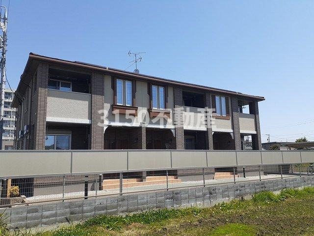 ガーデンヒルズＢの外観|外観は落ち着いています
