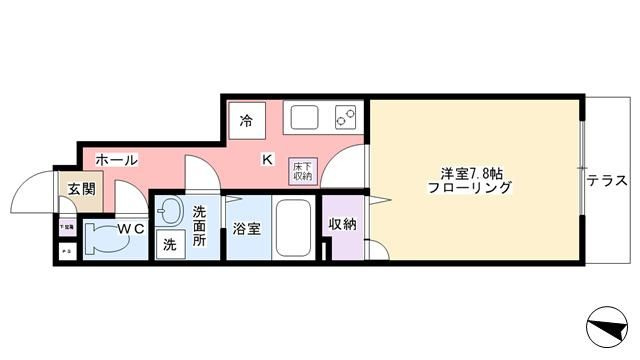 グランデイル八景の間取り