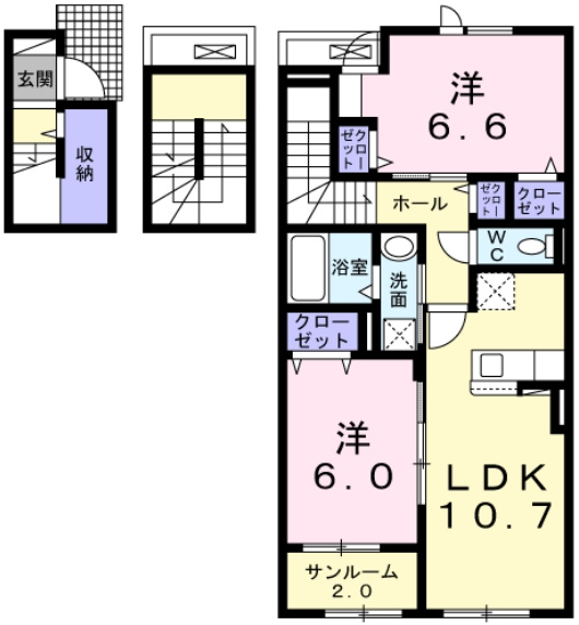 セイワレジデンスの間取り