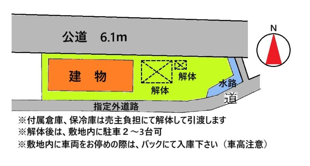 【中古戸建】前橋市下新田町の区画図|■区画図