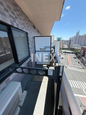 横浜市南区南太田４丁目の賃貸マンションのバルコニー