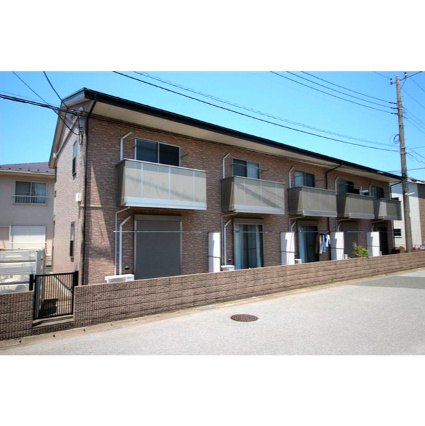 千葉市花見川区花園町のアパートの外観