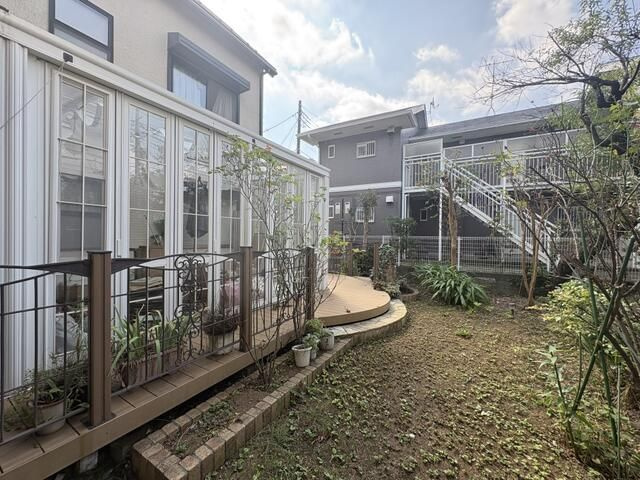 柏市豊住４丁目邸の庭