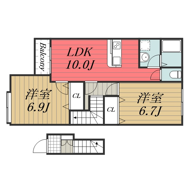 【間取り】