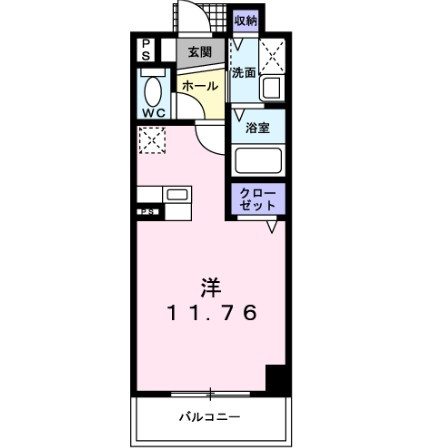 川口市大字西立野のアパートの間取り