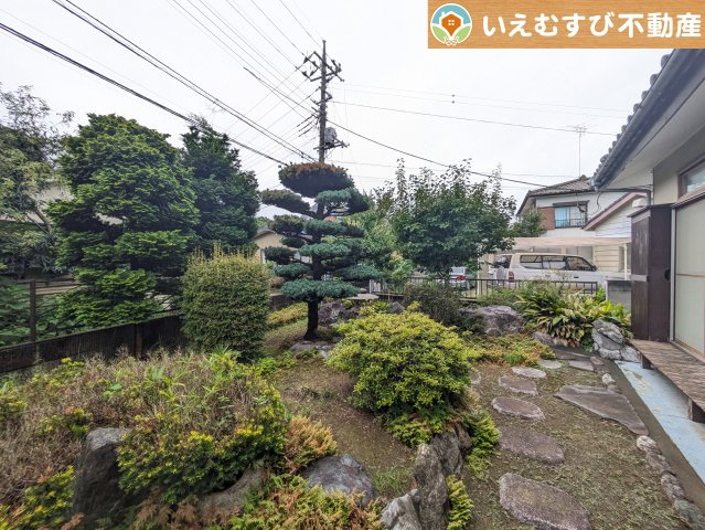 熊谷市大原　中古戸建の庭